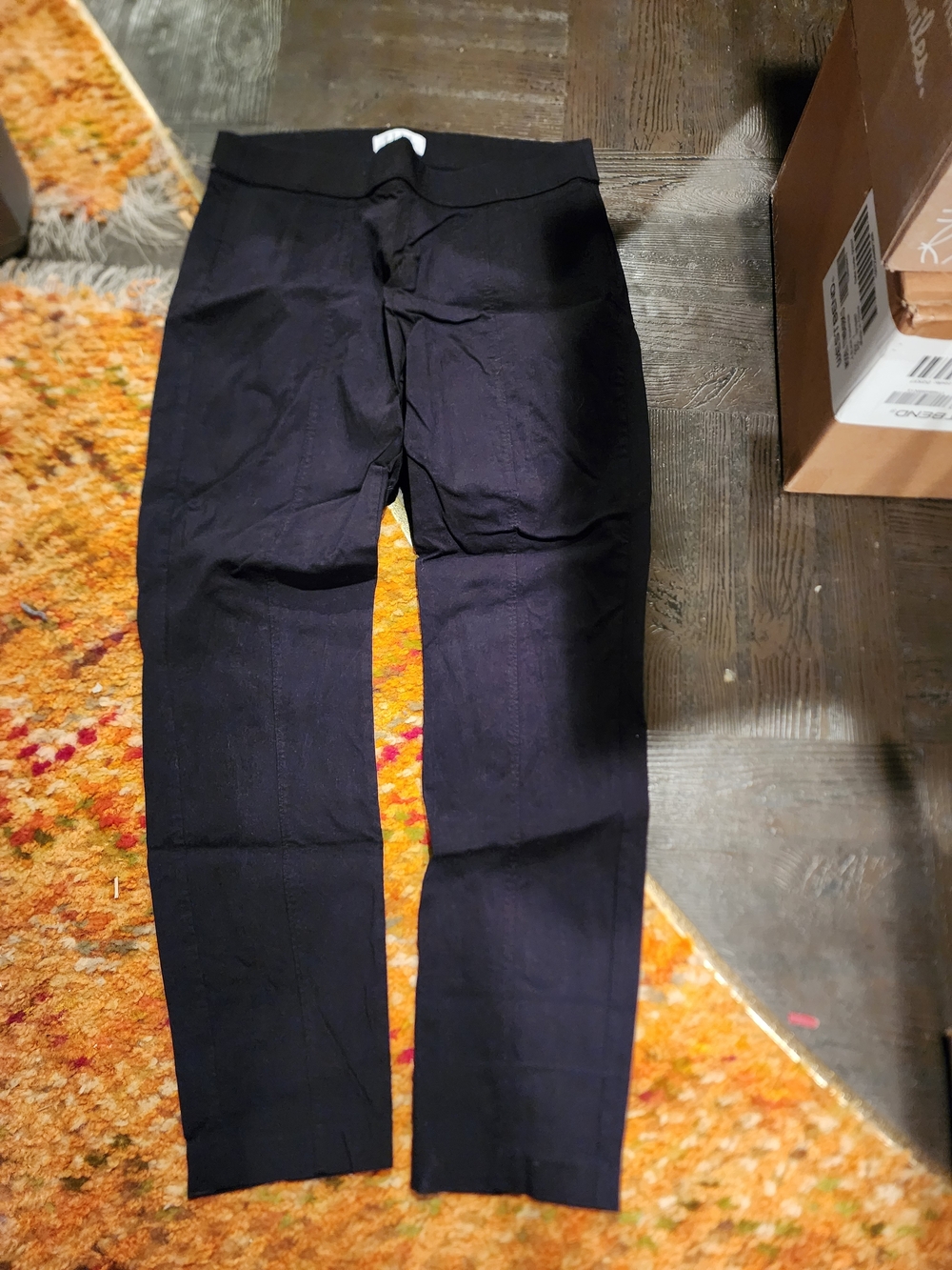 Elle Woman's Straight Pants in Black